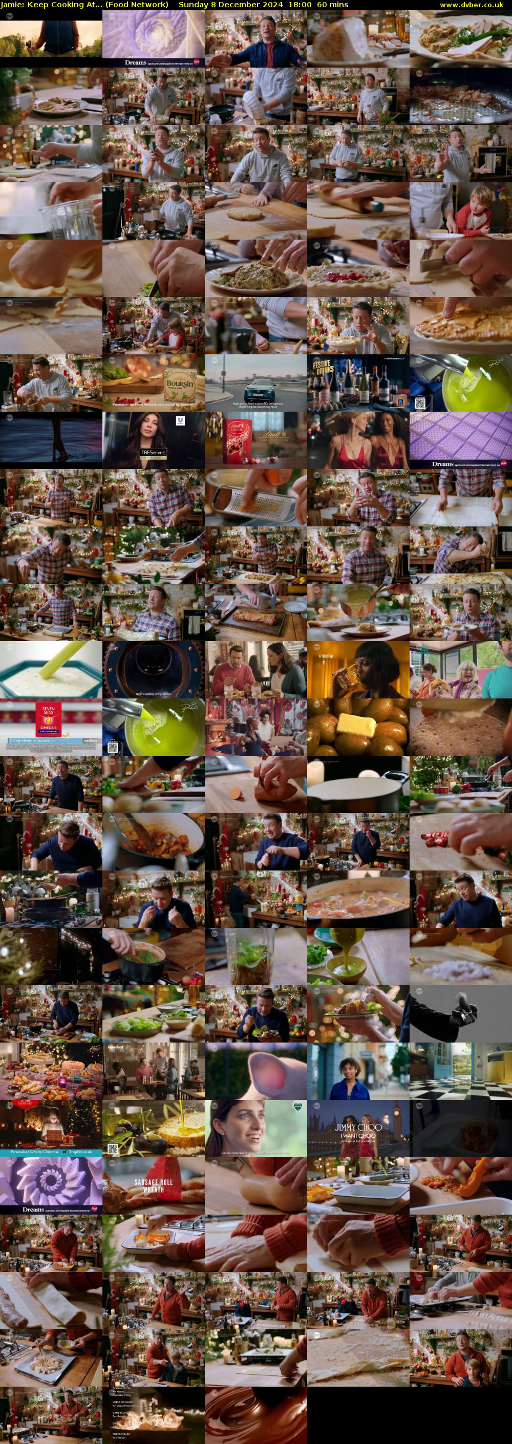 Jamie: Keep Cooking At... (Food Network) Sunday 8 December 2024 18:00 - 19:00
