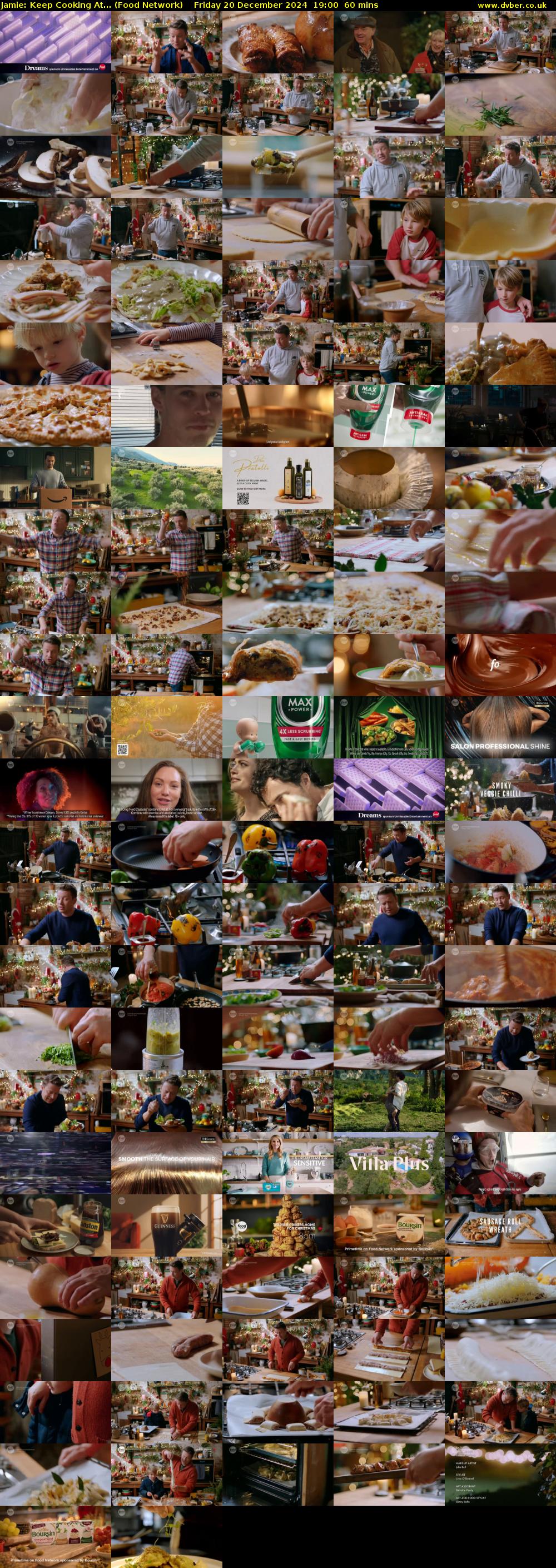 Jamie: Keep Cooking At... (Food Network) Friday 20 December 2024 19:00 - 20:00