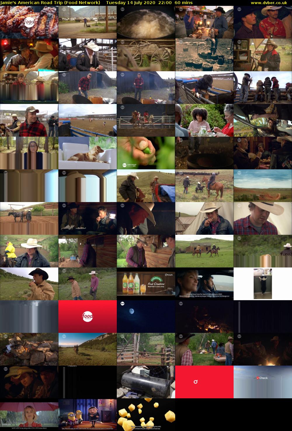 Jamie's American Road Trip (Food Network) Tuesday 14 July 2020 22:00 - 23:00