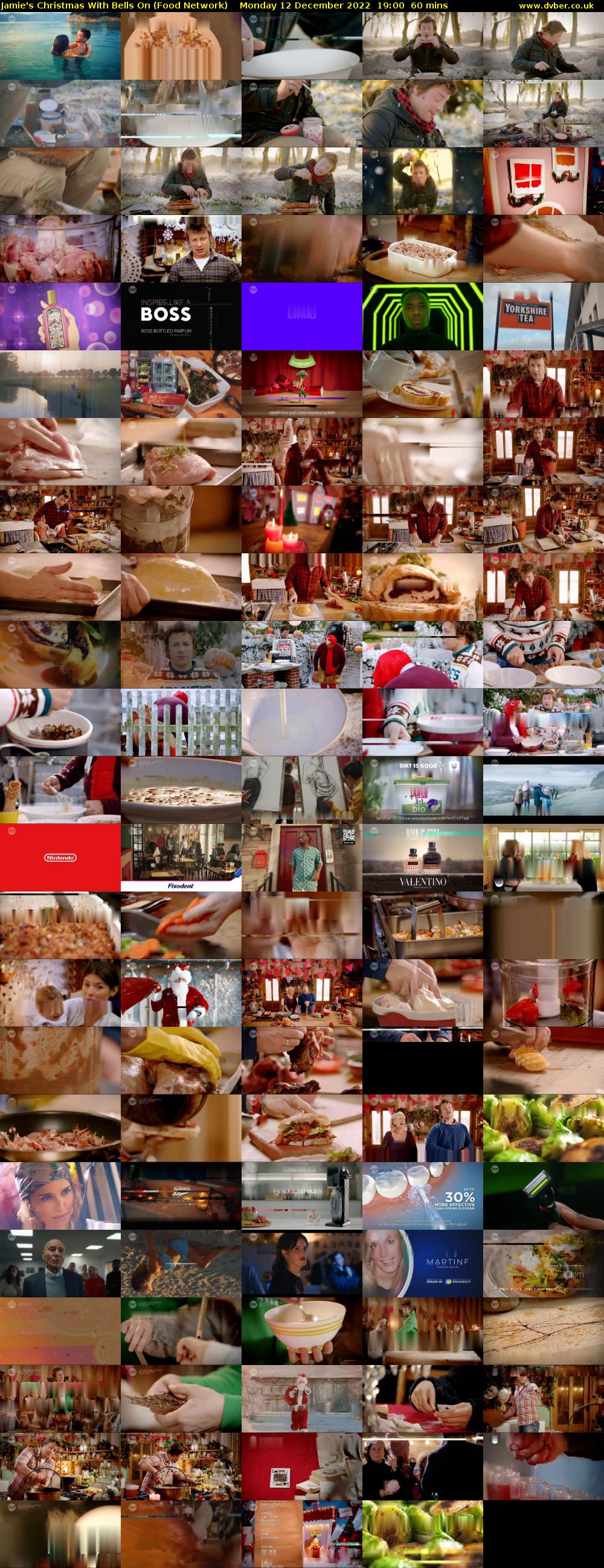 Jamie's Christmas With Bells On (Food Network) Monday 12 December 2022 19:00 - 20:00