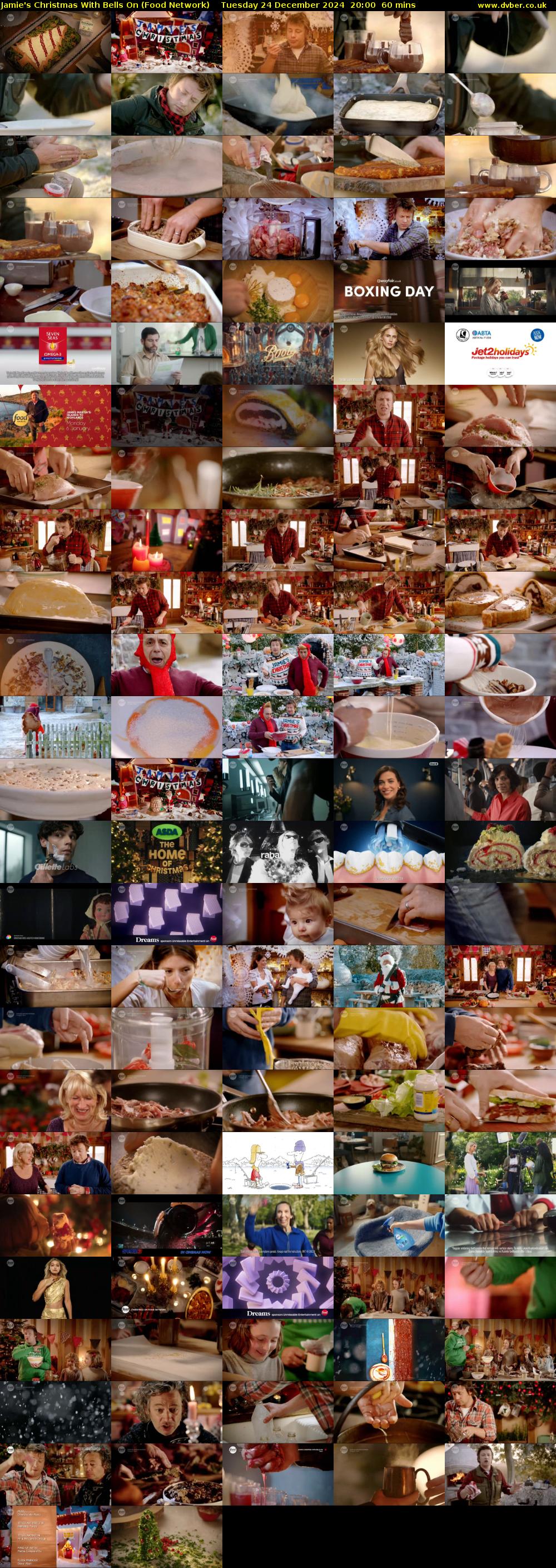 Jamie's Christmas With Bells On (Food Network) Tuesday 24 December 2024 20:00 - 21:00