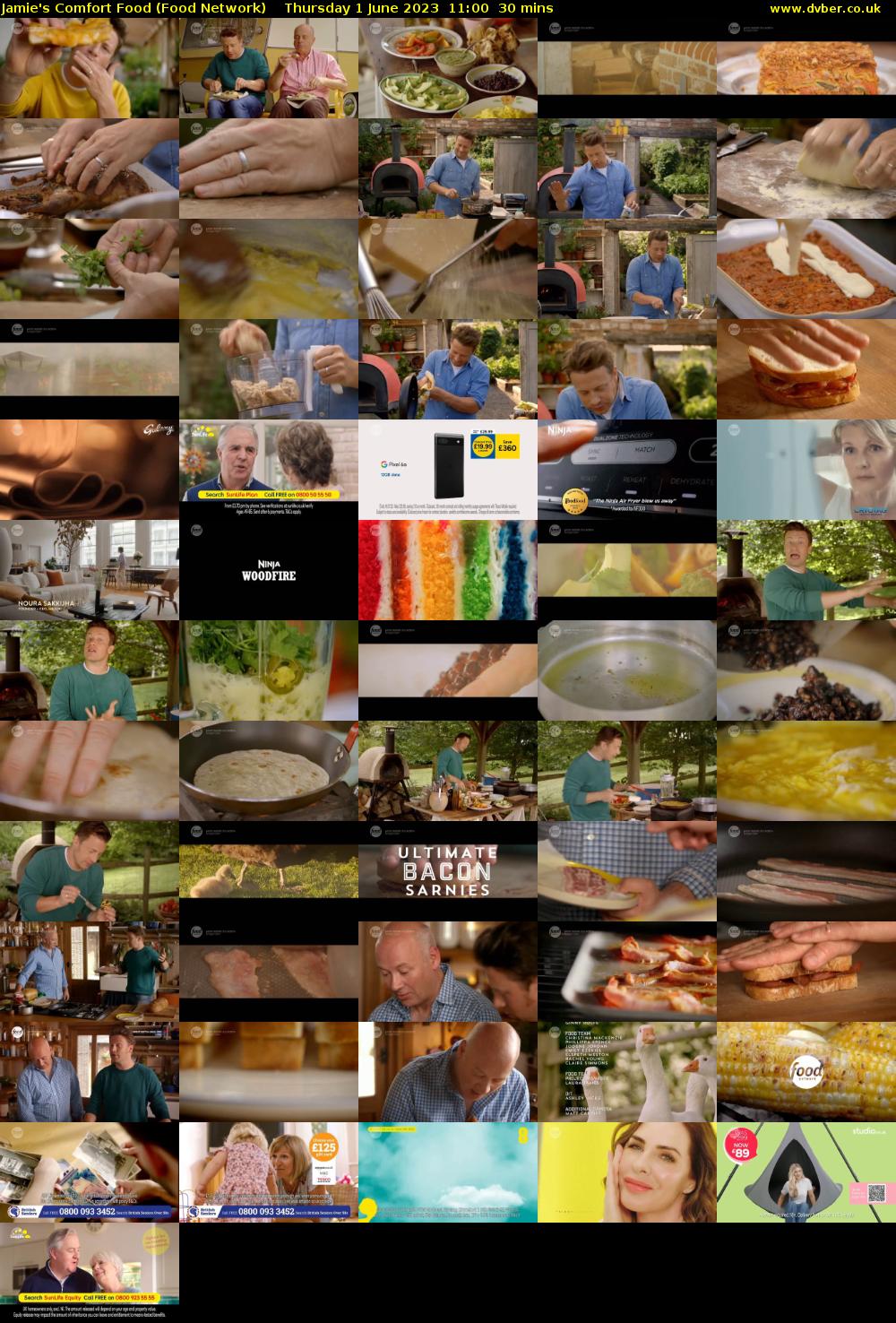 Jamie's Comfort Food (Food Network) Thursday 1 June 2023 11:00 - 11:30