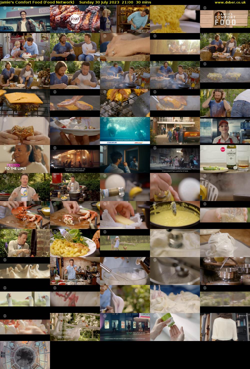 Jamie's Comfort Food (Food Network) Sunday 30 July 2023 21:00 - 21:30