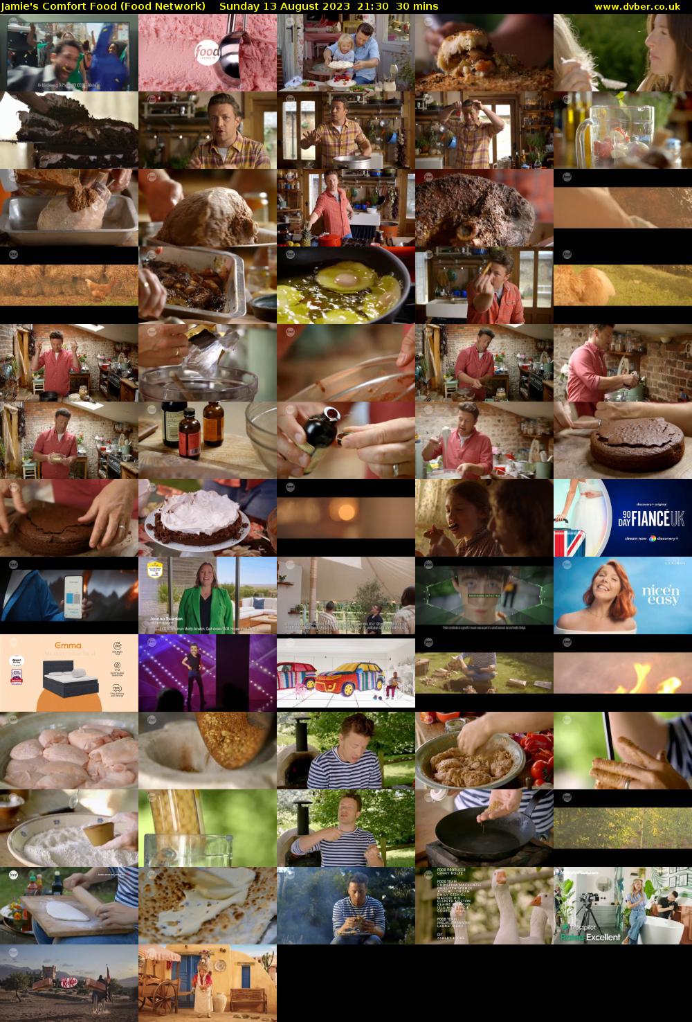 Jamie's Comfort Food (Food Network) Sunday 13 August 2023 21:30 - 22:00
