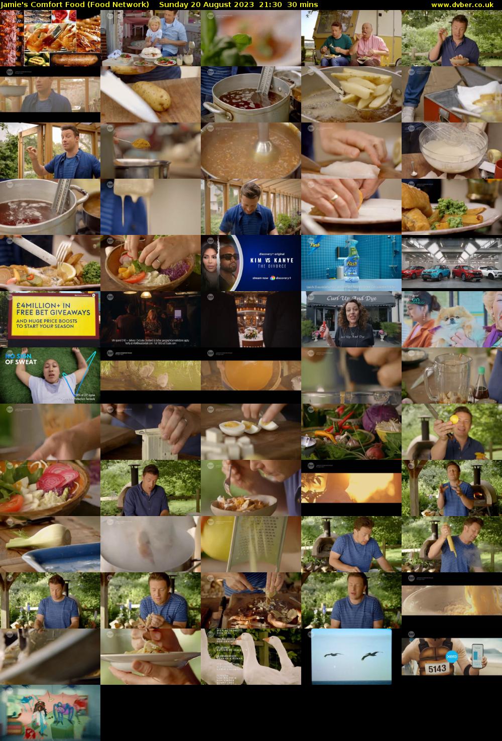 Jamie's Comfort Food (Food Network) Sunday 20 August 2023 21:30 - 22:00