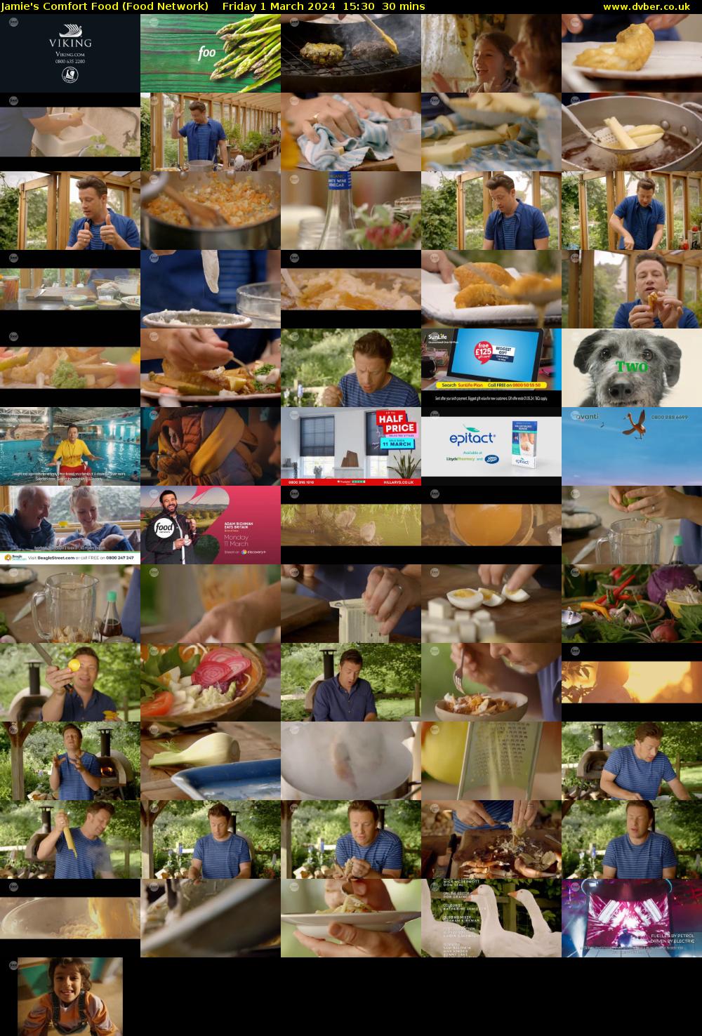 Jamie's Comfort Food (Food Network) Friday 1 March 2024 15:30 - 16:00