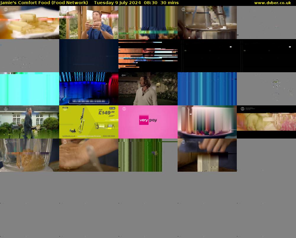 Jamie's Comfort Food (Food Network) Tuesday 9 July 2024 08:30 - 09:00