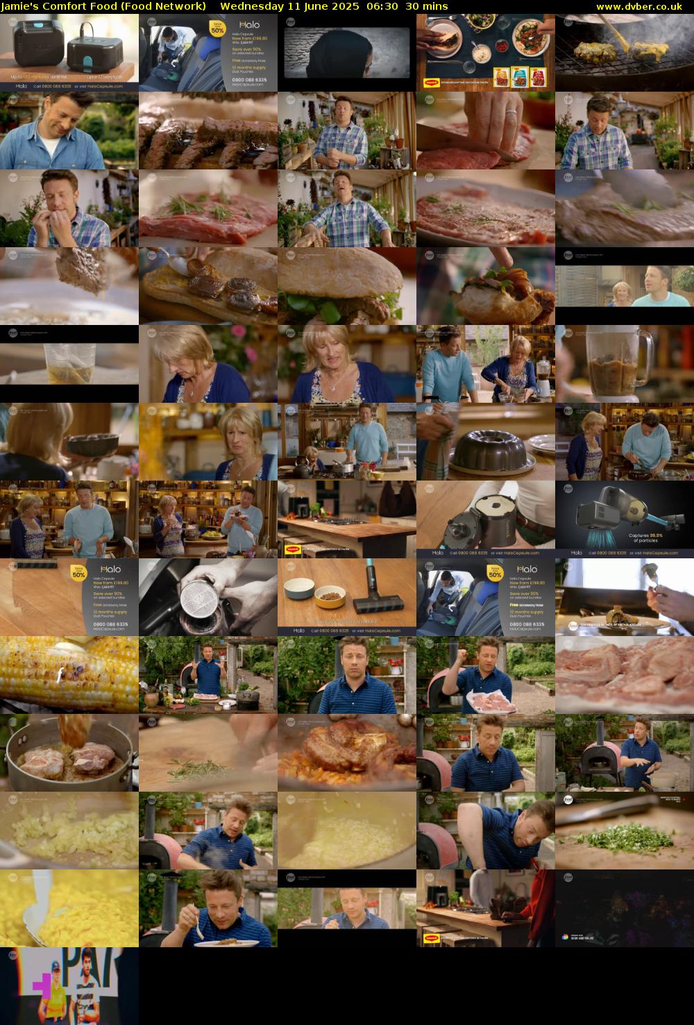 Jamie's Comfort Food (Food Network) Wednesday 11 June 2025 06:30 - 07:00