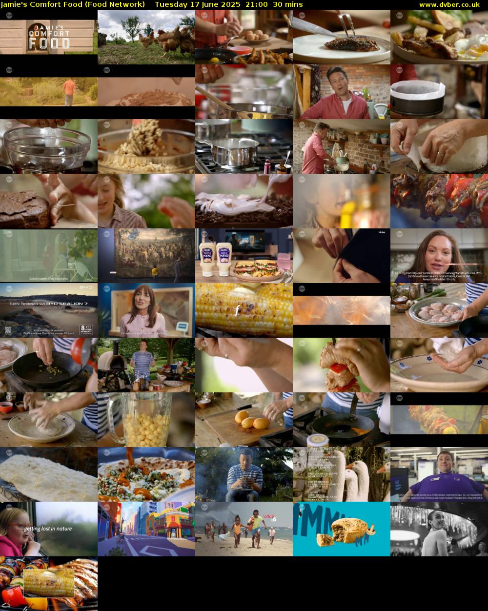 Jamie's Comfort Food (Food Network) Tuesday 17 June 2025 21:00 - 21:30