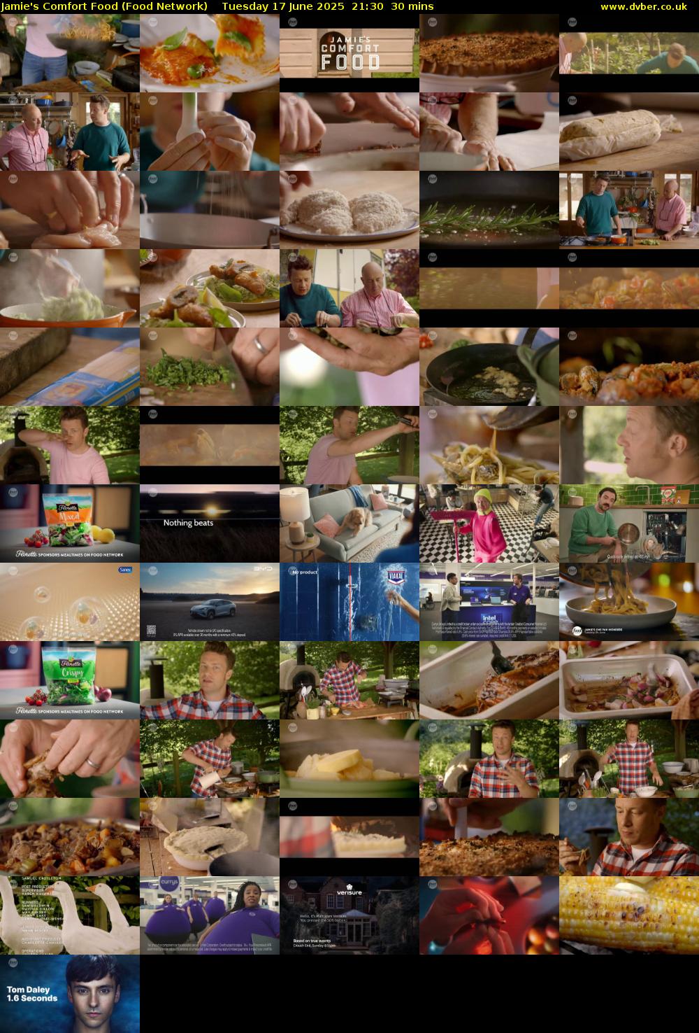 Jamie's Comfort Food (Food Network) Tuesday 17 June 2025 21:30 - 22:00