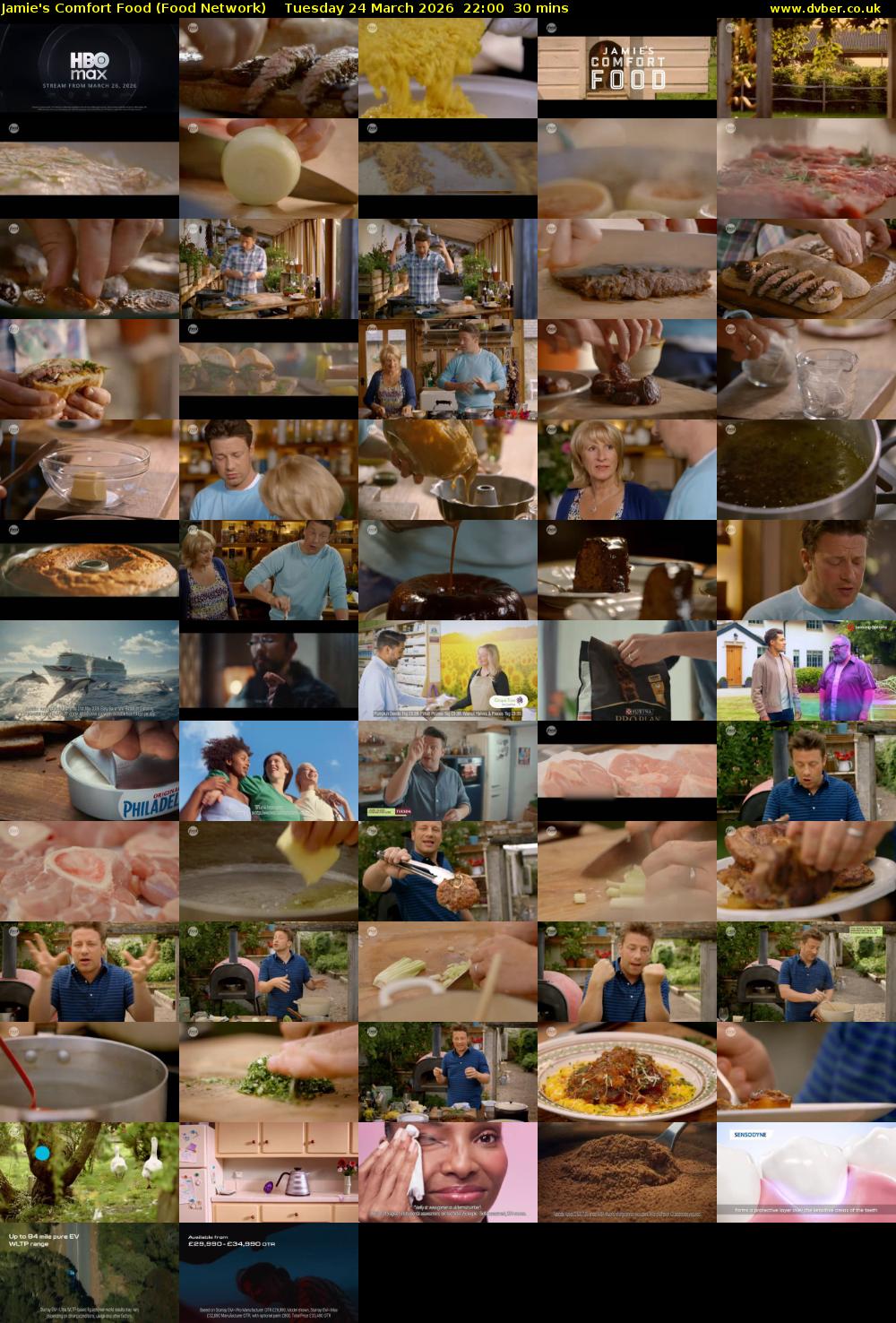 Jamie's Comfort Food (Food Network) Tuesday 24 March 2026 22:00 - 22:30