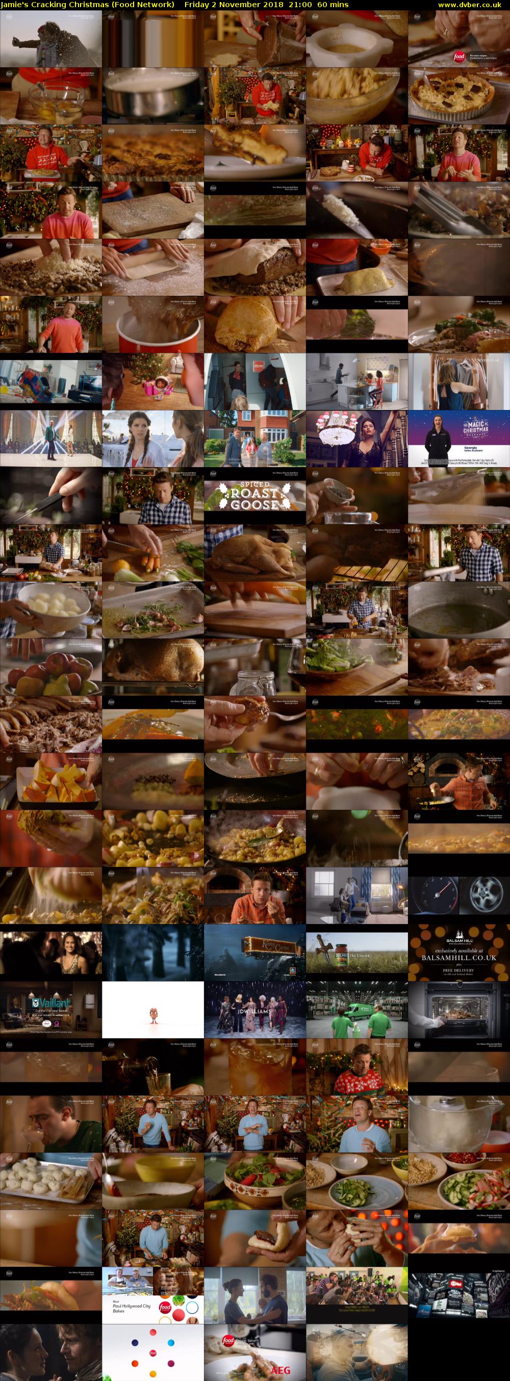 Jamie's Cracking Christmas (Food Network) Friday 2 November 2018 21:00 - 22:00