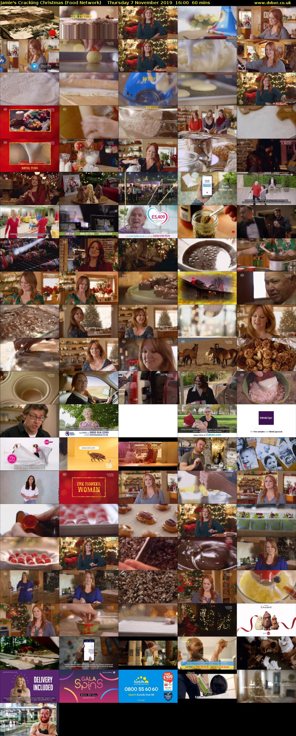Jamie's Cracking Christmas (Food Network) Thursday 7 November 2019 16:00 - 17:00
