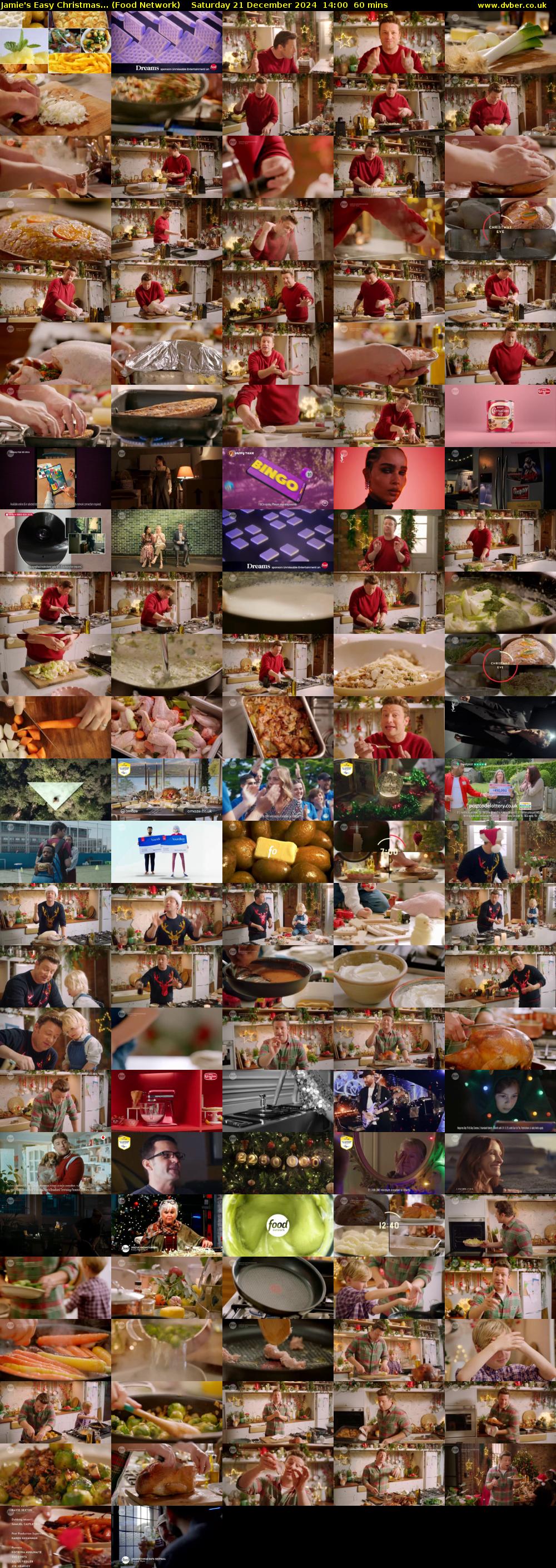 Jamie's Easy Christmas... (Food Network) Saturday 21 December 2024 14:00 - 15:00