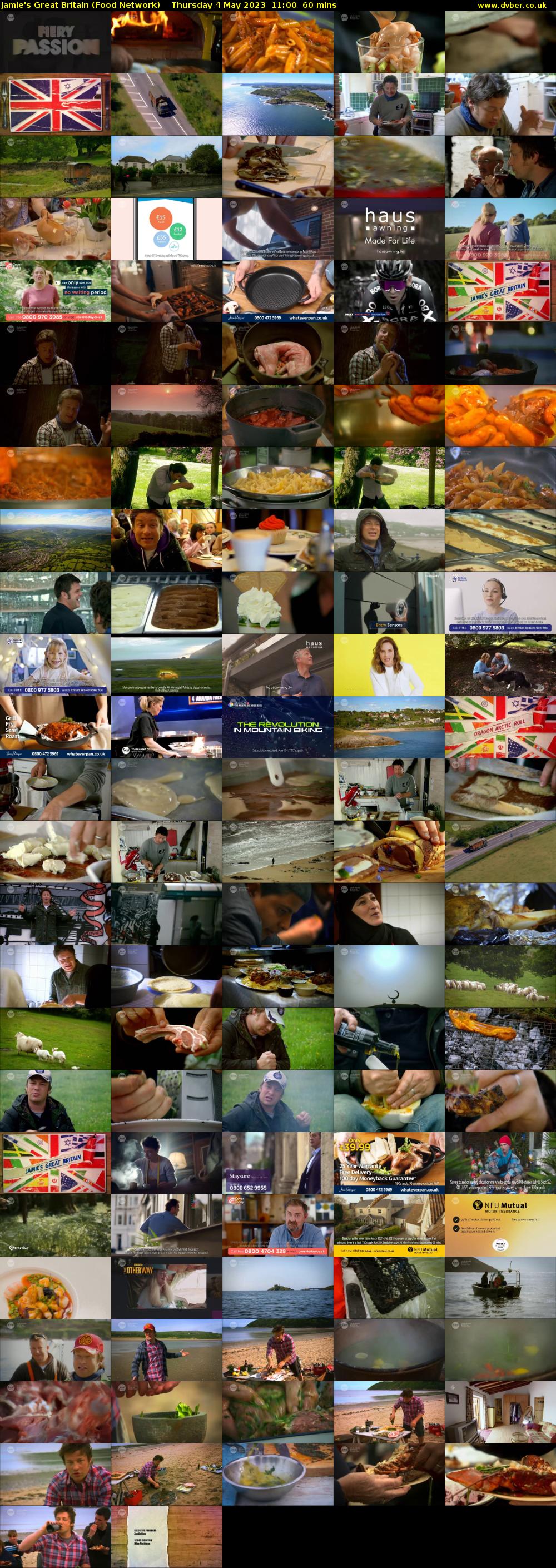 Jamie's Great Britain (Food Network) Thursday 4 May 2023 11:00 - 12:00