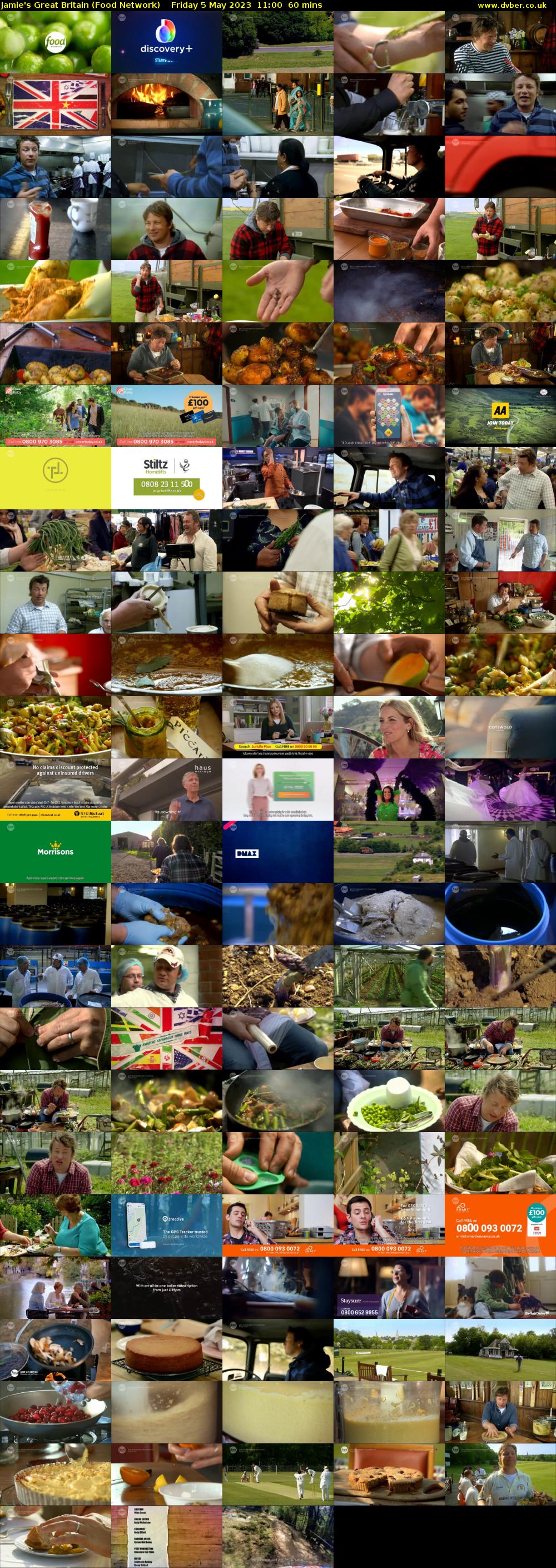 Jamie's Great Britain (Food Network) Friday 5 May 2023 11:00 - 12:00