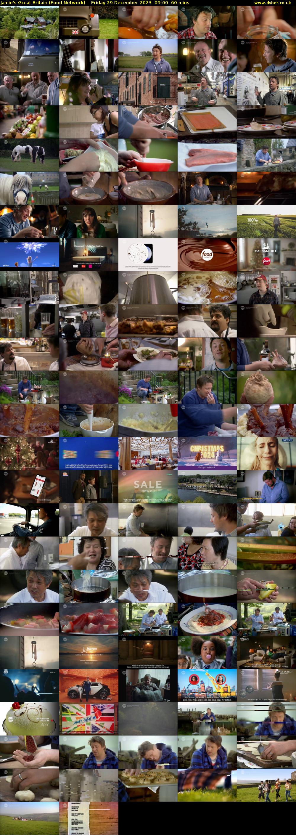 Jamie's Great Britain (Food Network) Friday 29 December 2023 09:00 - 10:00