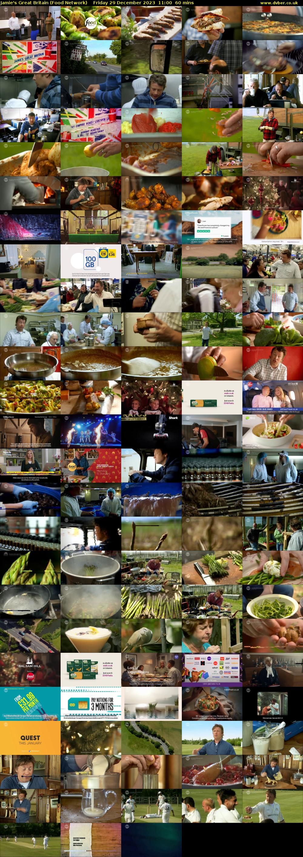 Jamie's Great Britain (Food Network) Friday 29 December 2023 11:00 - 12:00