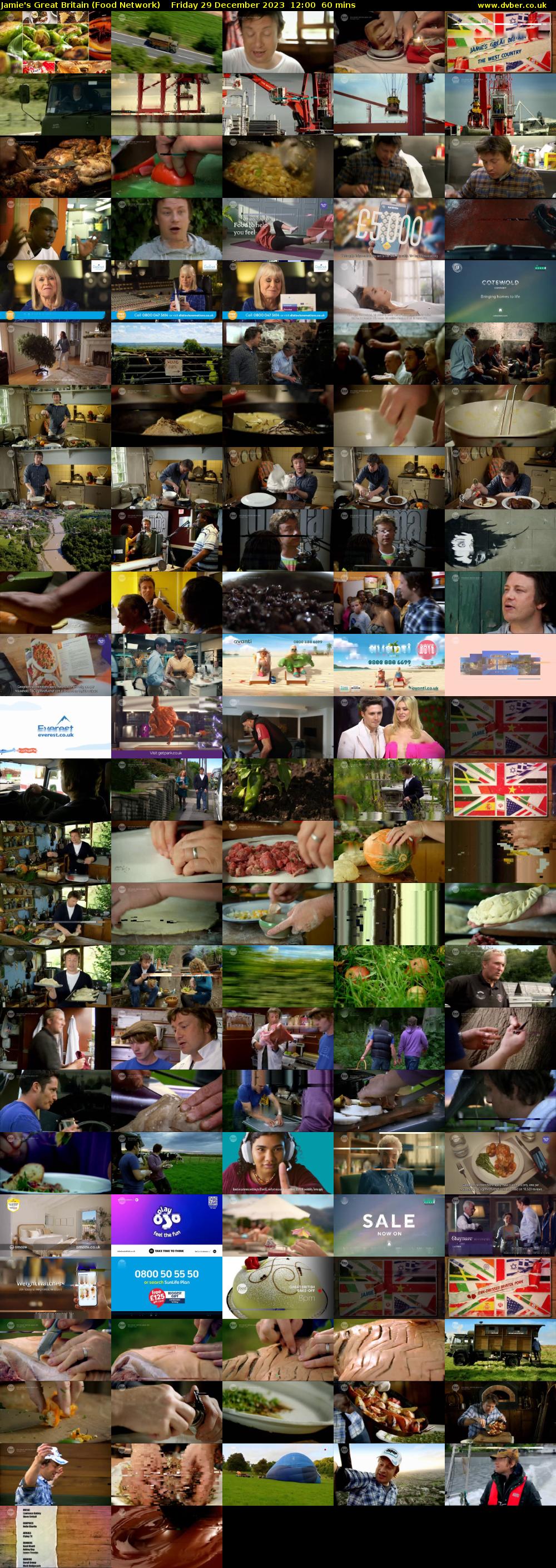 Jamie's Great Britain (Food Network) Friday 29 December 2023 12:00 - 13:00