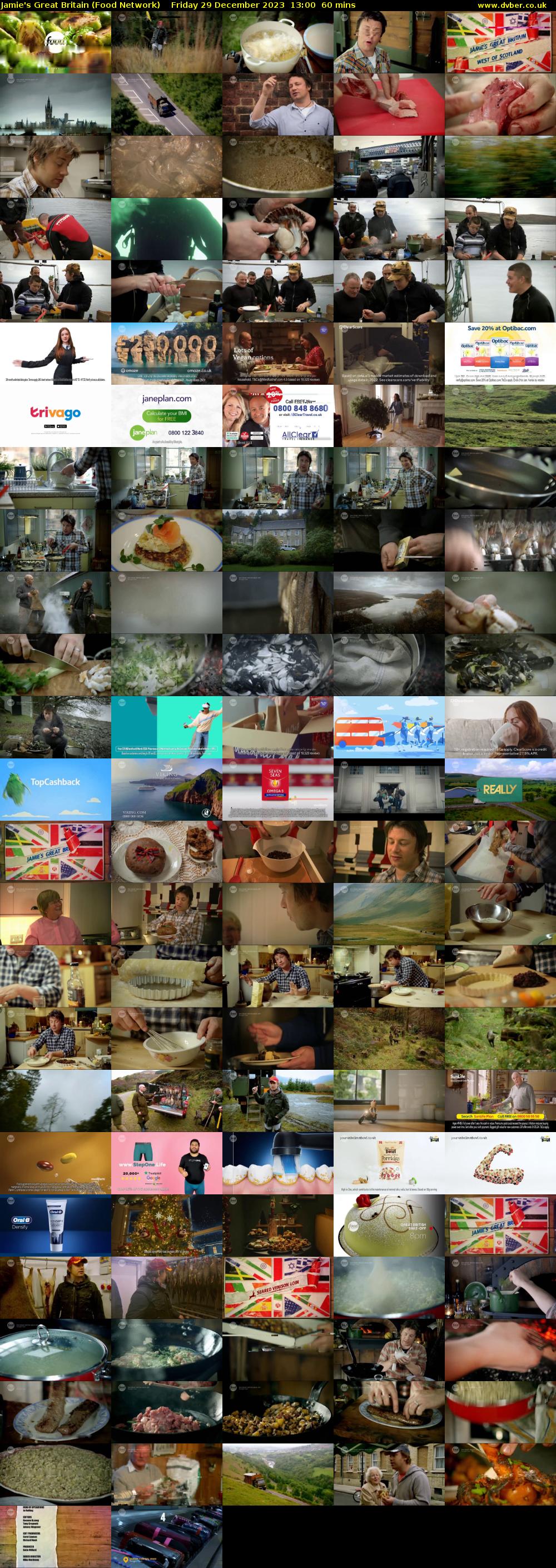 Jamie's Great Britain (Food Network) Friday 29 December 2023 13:00 - 14:00