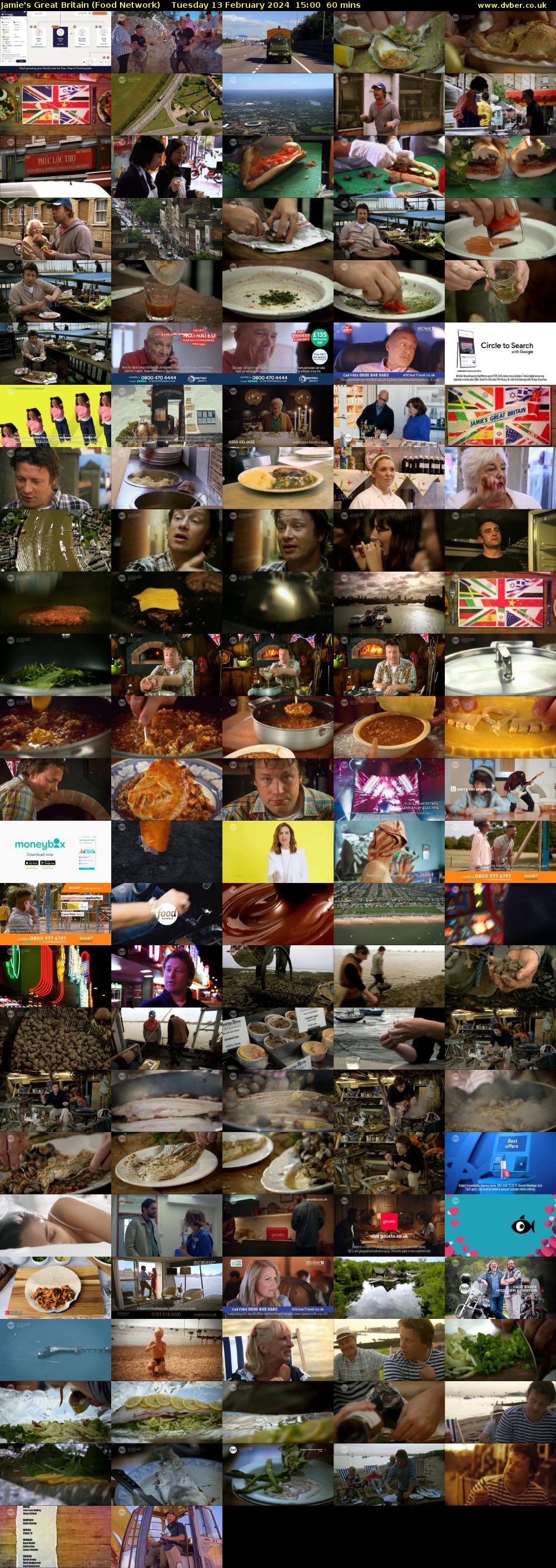 Jamie's Great Britain (Food Network) Tuesday 13 February 2024 15:00 - 16:00
