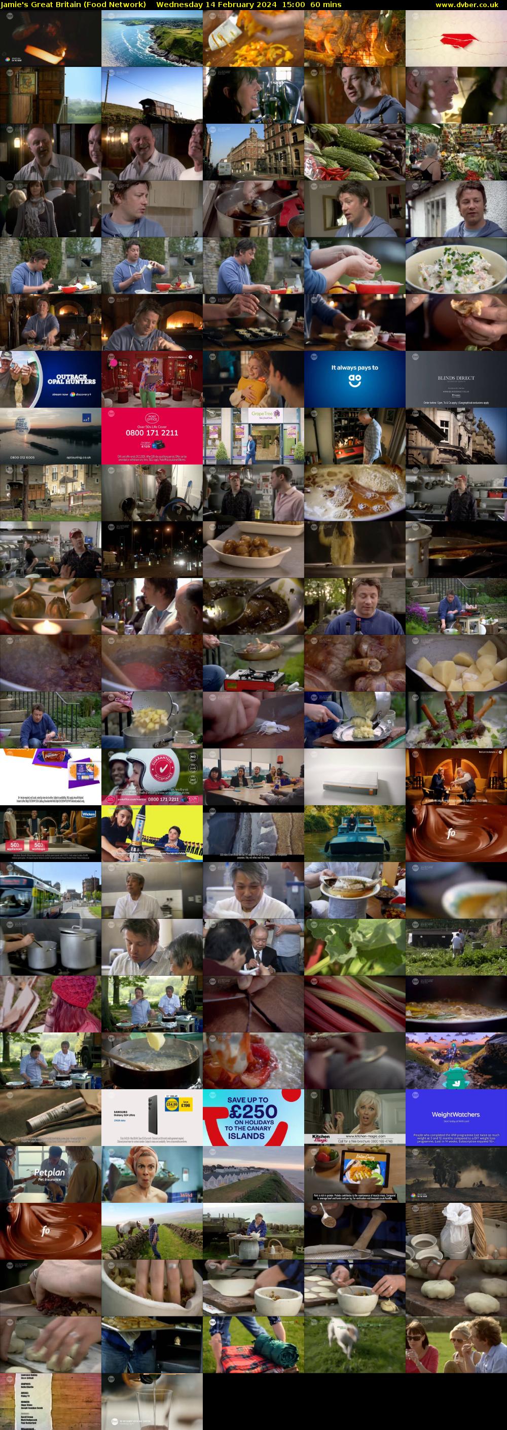Jamie's Great Britain (Food Network) Wednesday 14 February 2024 15:00 - 16:00
