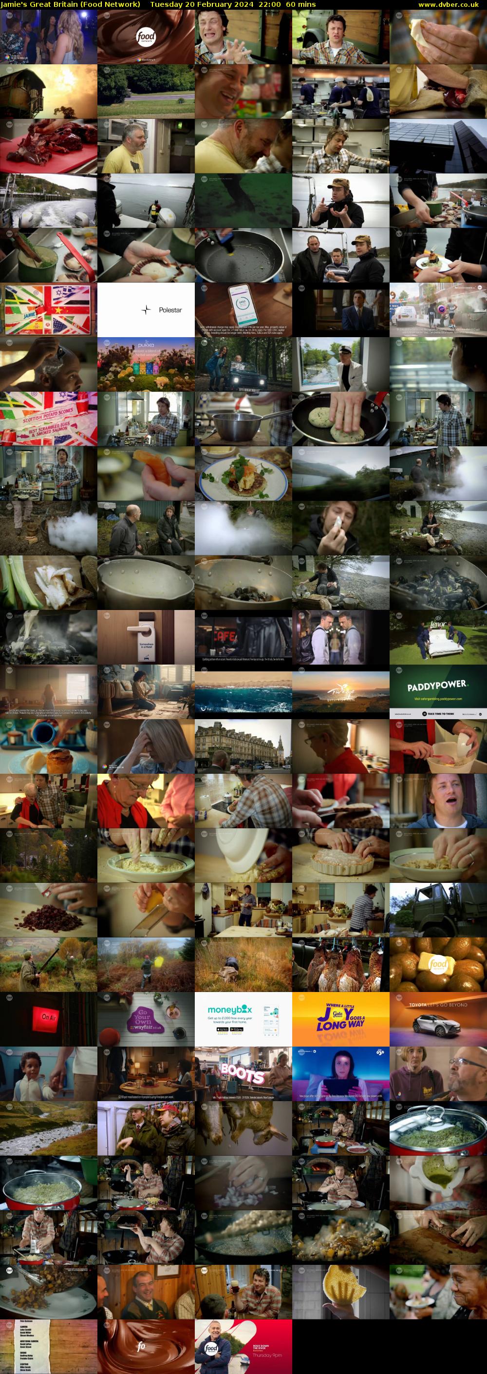Jamie's Great Britain (Food Network) Tuesday 20 February 2024 22:00 - 23:00