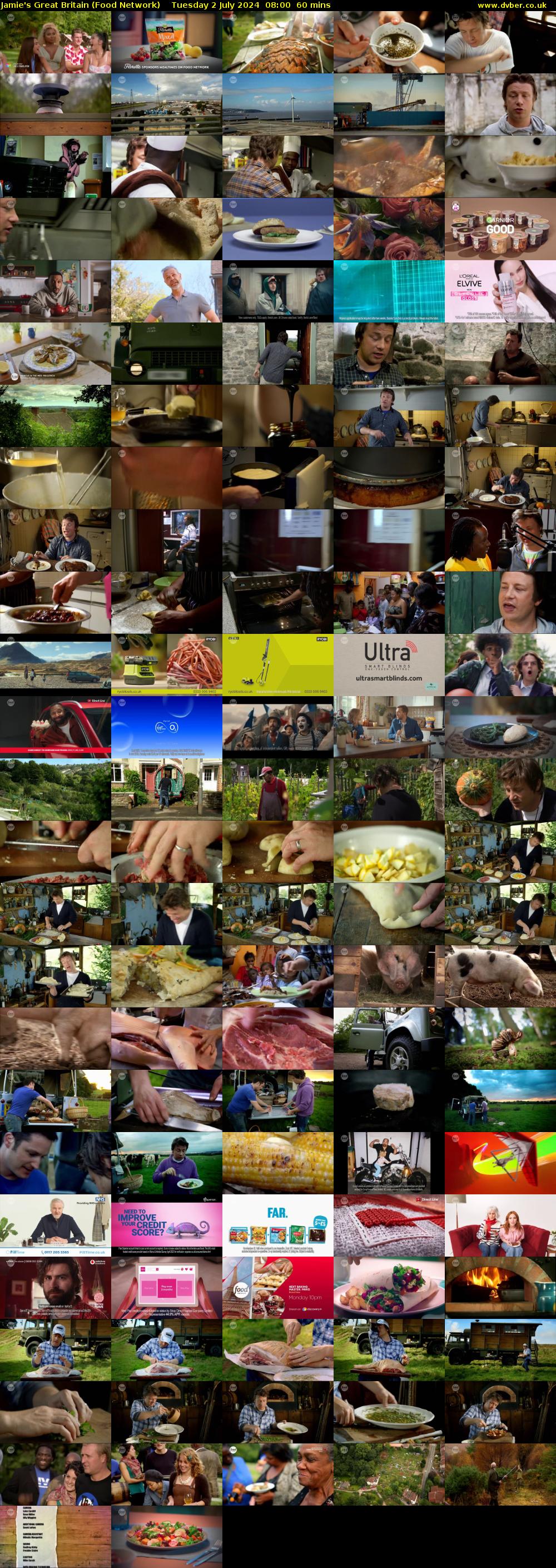 Jamie's Great Britain (Food Network) Tuesday 2 July 2024 08:00 - 09:00