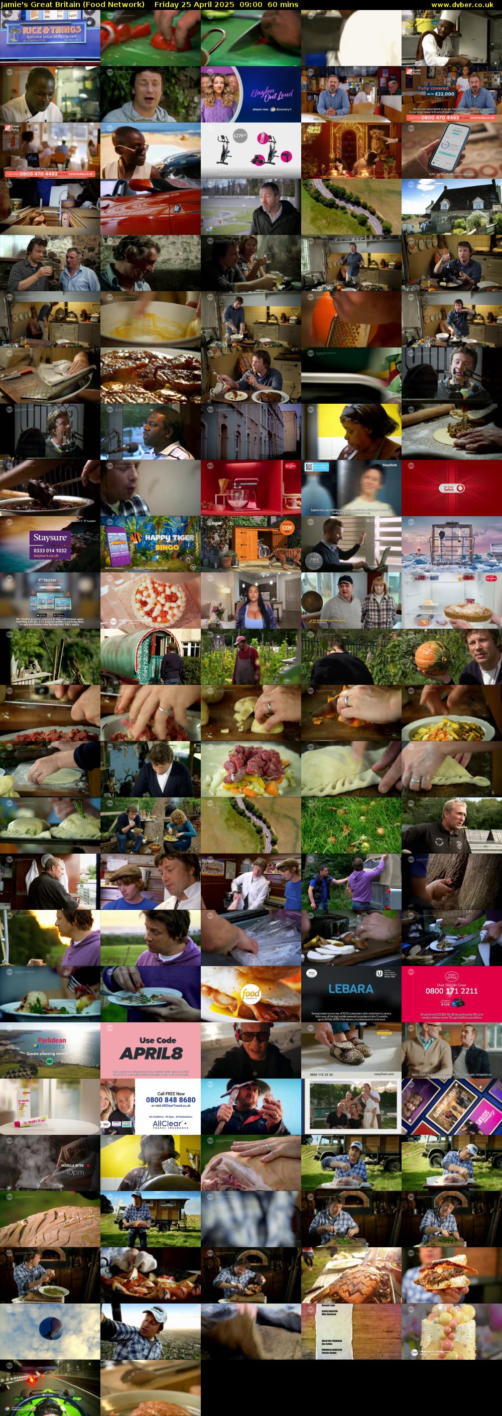 Jamie's Great Britain (Food Network) Friday 25 April 2025 09:00 - 10:00