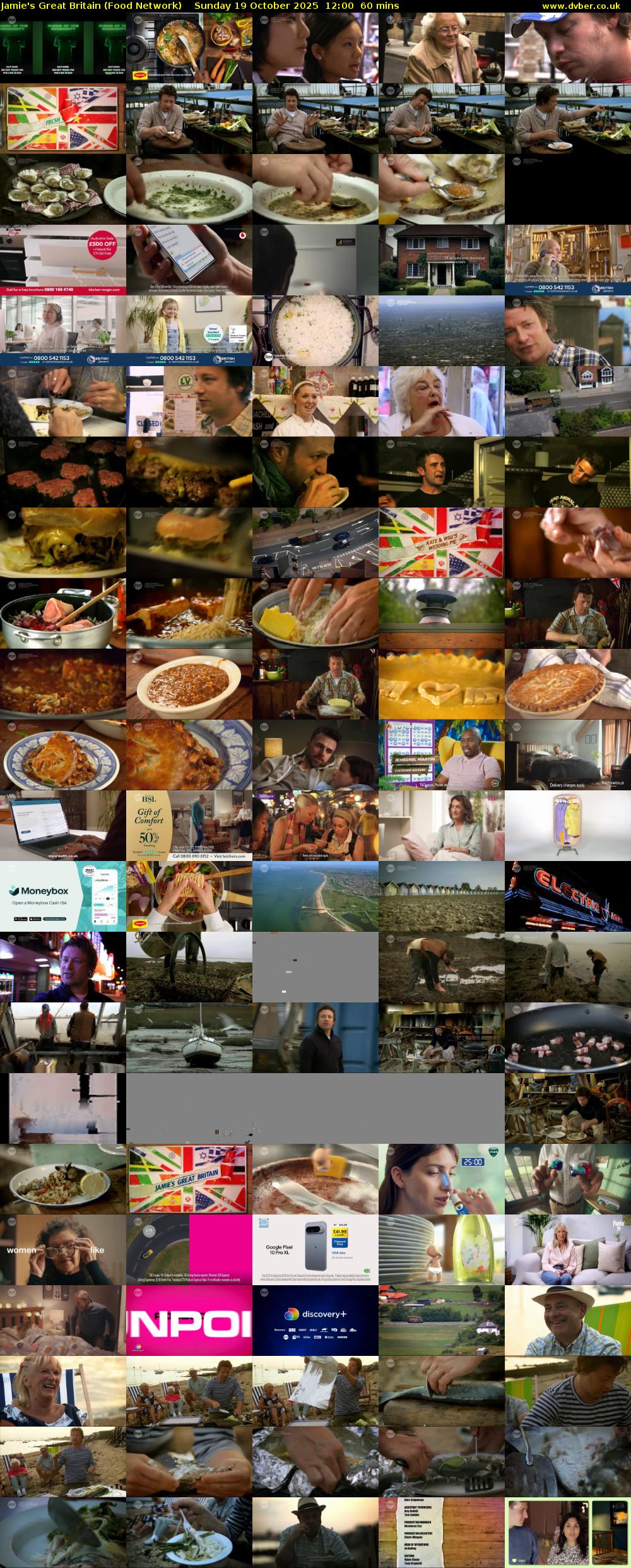 Jamie's Great Britain (Food Network) Sunday 19 October 2025 12:00 - 13:00
