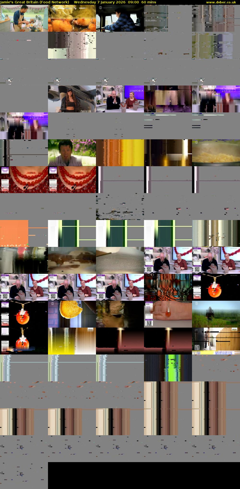 Jamie's Great Britain (Food Network) Wednesday 7 January 2026 09:00 - 10:00