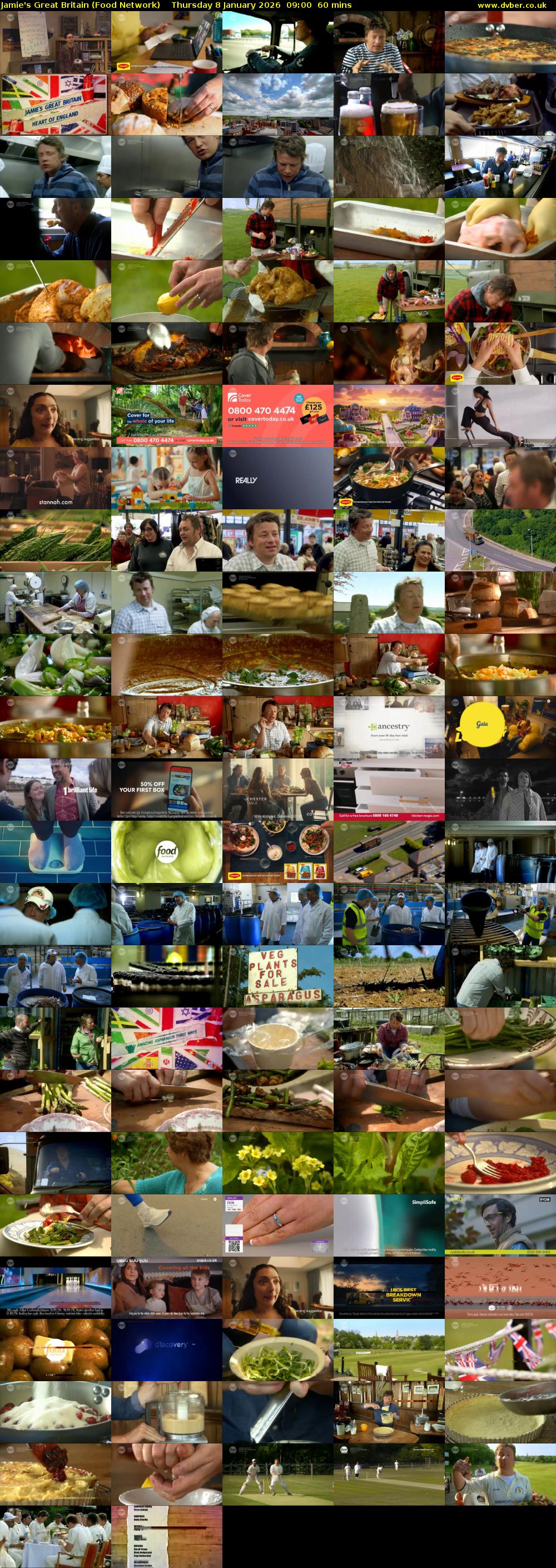 Jamie's Great Britain (Food Network) Thursday 8 January 2026 09:00 - 10:00