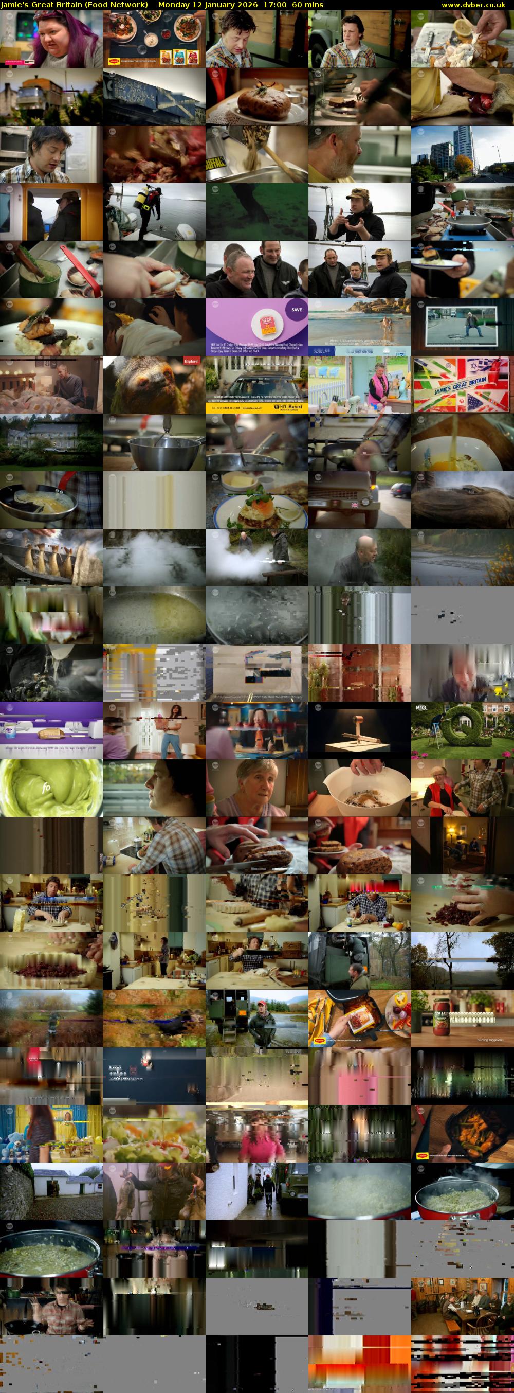 Jamie's Great Britain (Food Network) Monday 12 January 2026 17:00 - 18:00