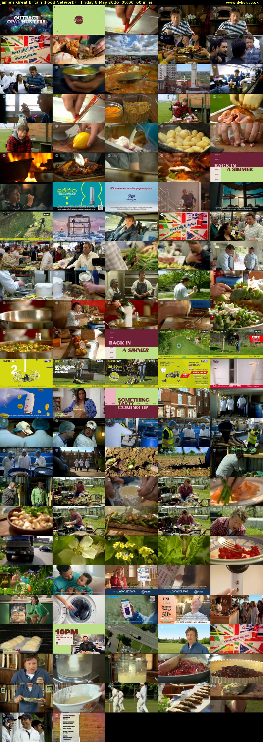 Jamie's Great Britain (Food Network) Friday 8 May 2026 09:00 - 10:00