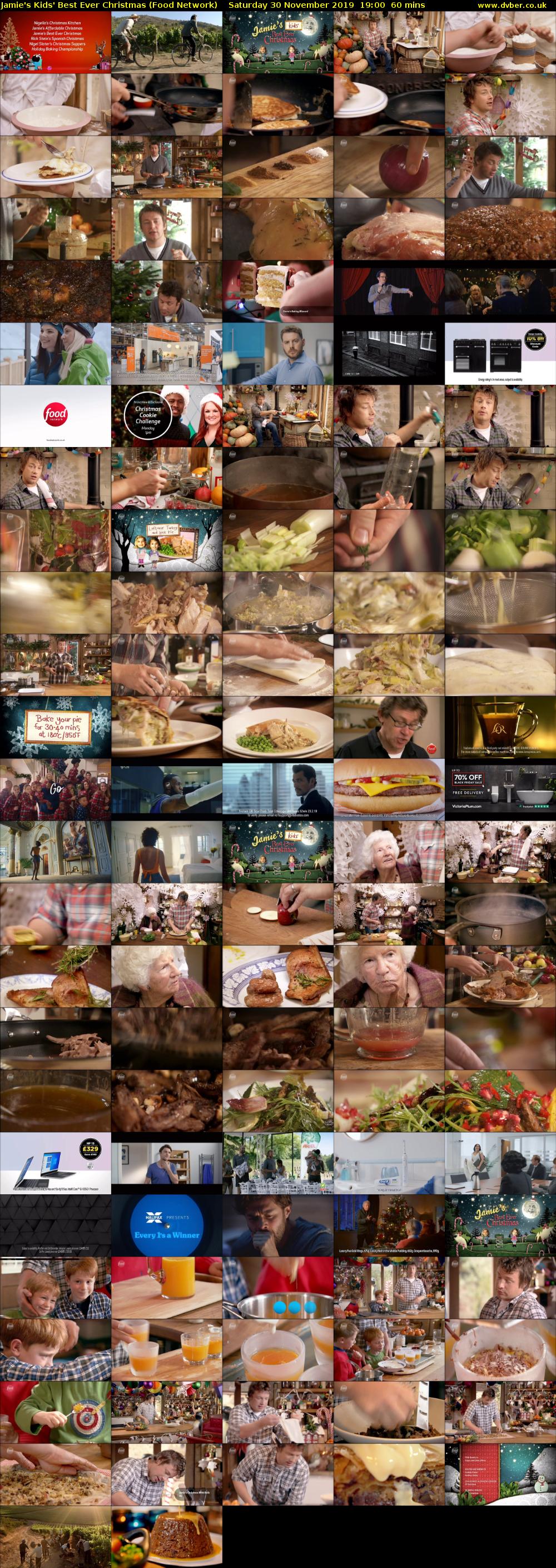Jamie's Kids' Best Ever Christmas (Food Network) Saturday 30 November 2019 19:00 - 20:00