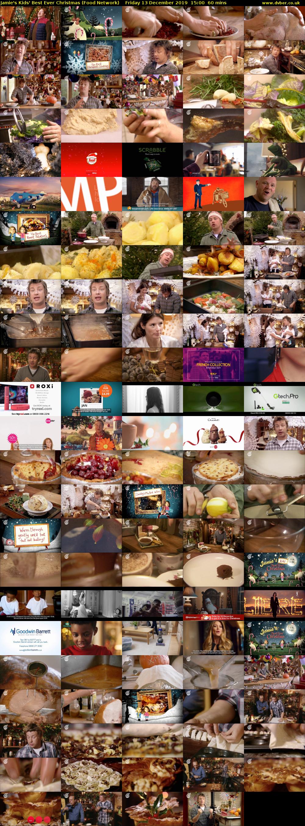 Jamie's Kids' Best Ever Christmas (Food Network) Friday 13 December 2019 15:00 - 16:00