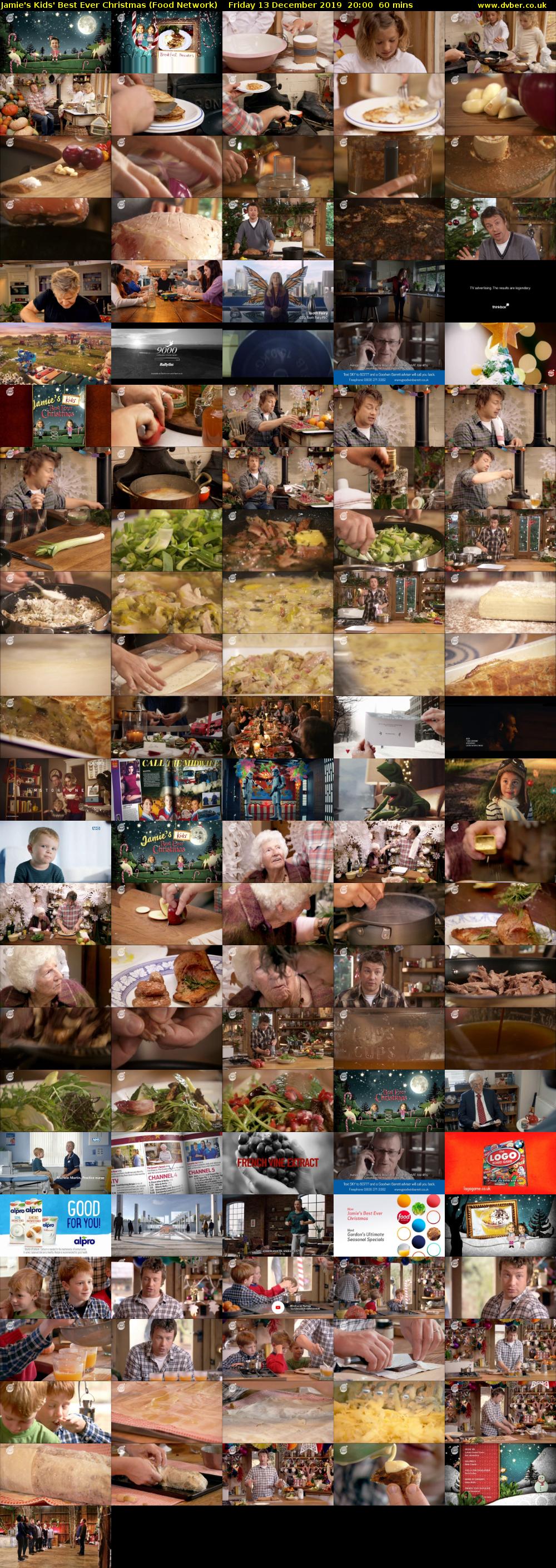 Jamie's Kids' Best Ever Christmas (Food Network) Friday 13 December 2019 20:00 - 21:00
