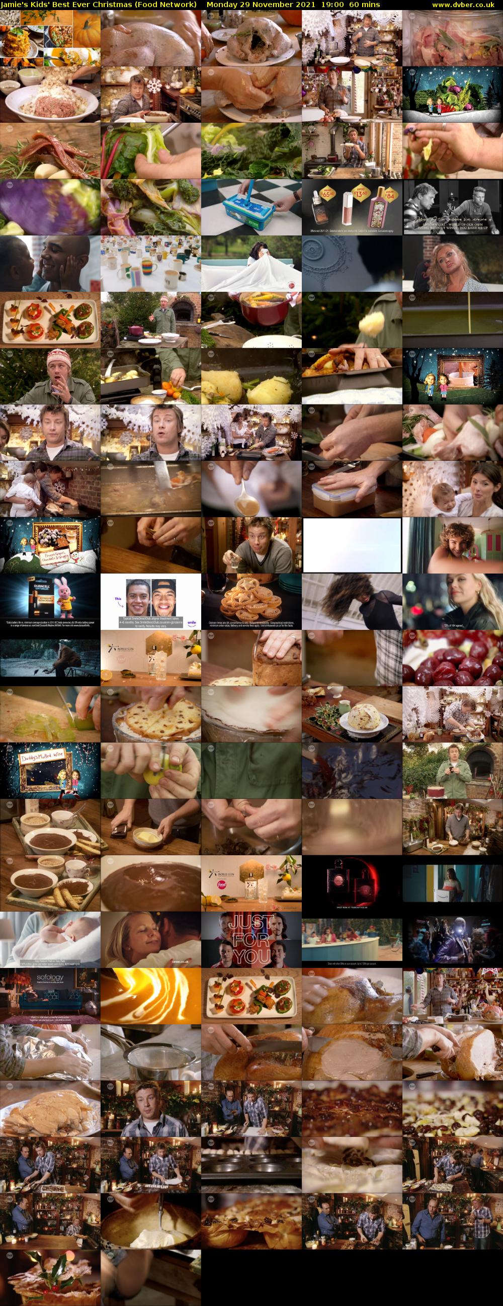 Jamie's Kids' Best Ever Christmas (Food Network) Monday 29 November 2021 19:00 - 20:00