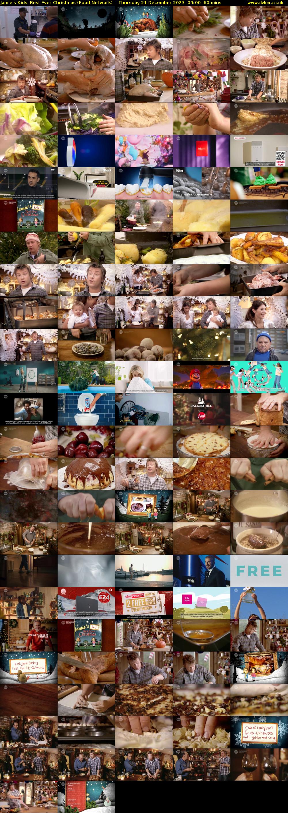 Jamie's Kids' Best Ever Christmas (Food Network) Thursday 21 December 2023 09:00 - 10:00