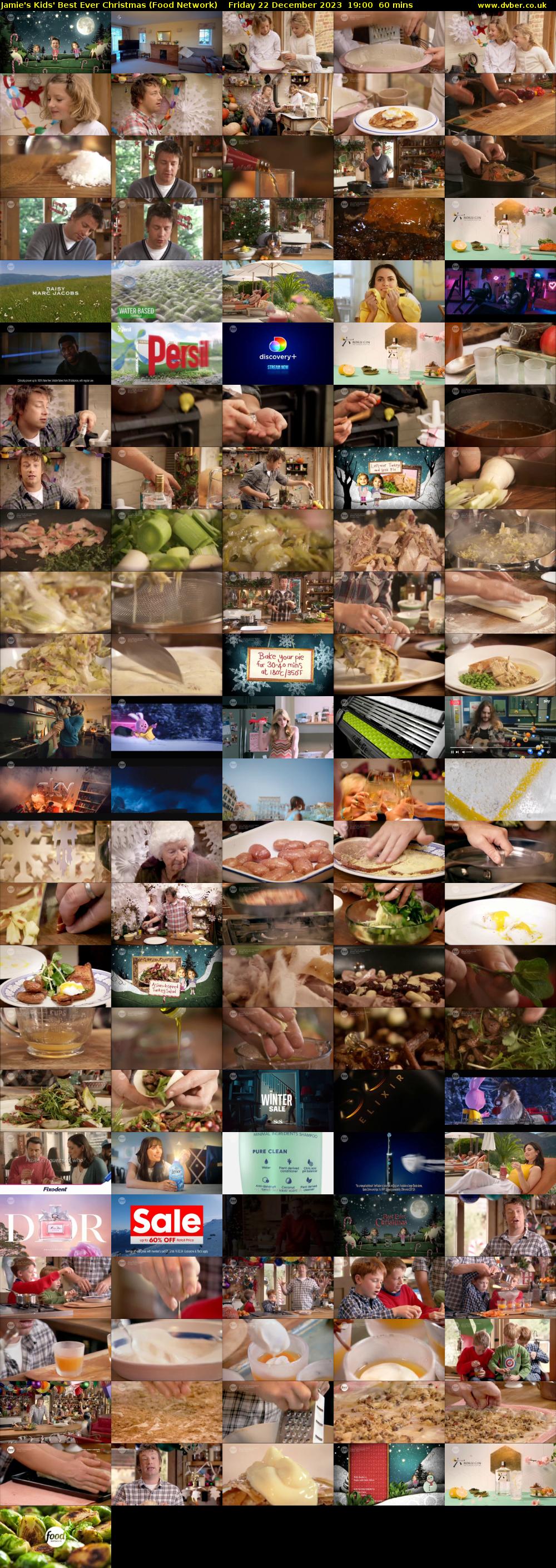 Jamie's Kids' Best Ever Christmas (Food Network) Friday 22 December 2023 19:00 - 20:00