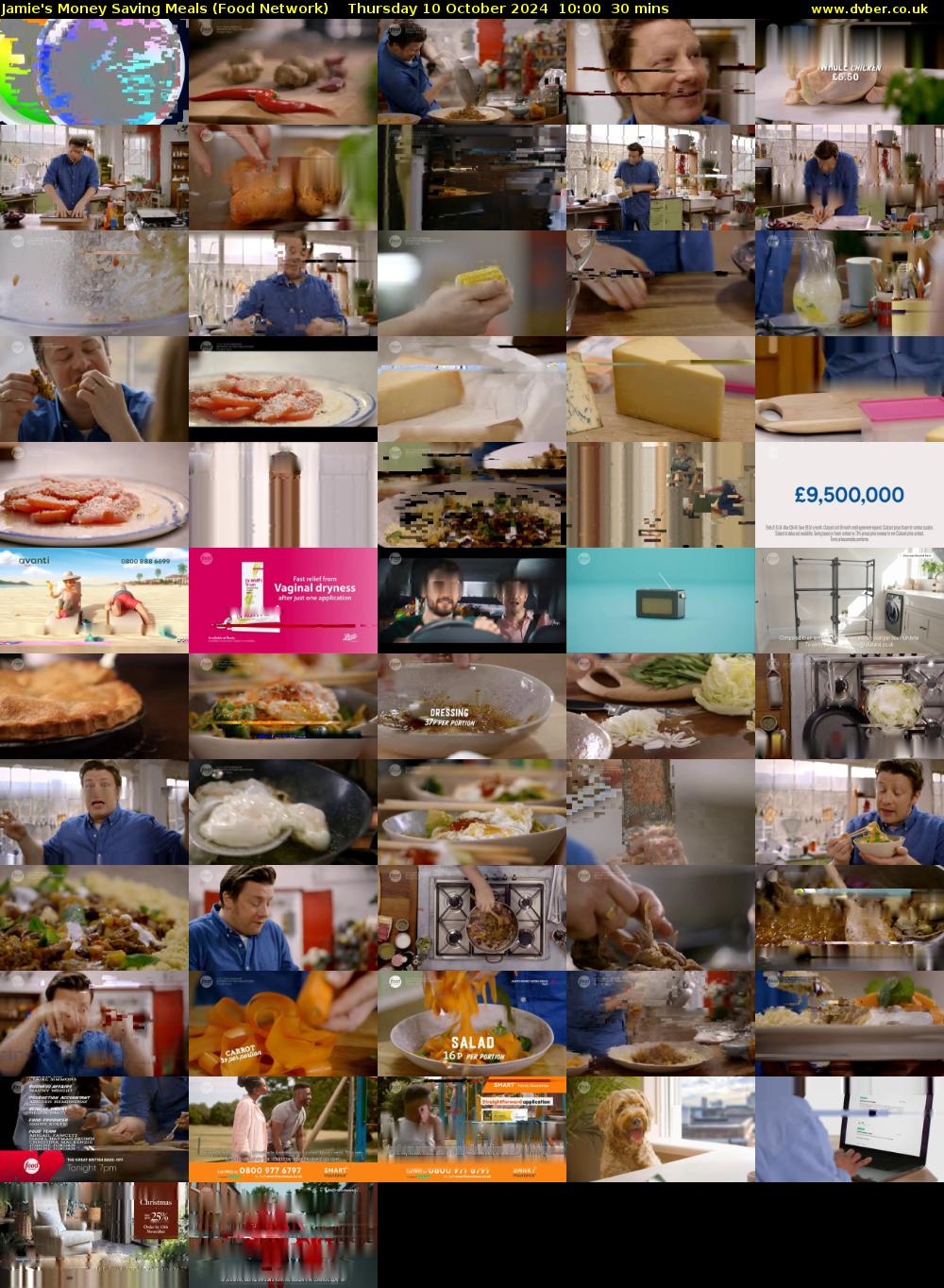 Jamie's Money Saving Meals (Food Network) Thursday 10 October 2024 10:00 - 10:30