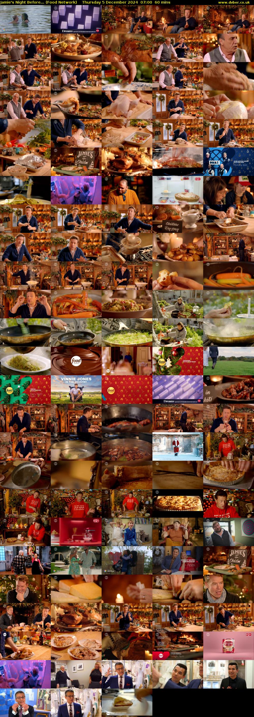 Jamie's Night Before... (Food Network) Thursday 5 December 2024 07:00 - 08:00