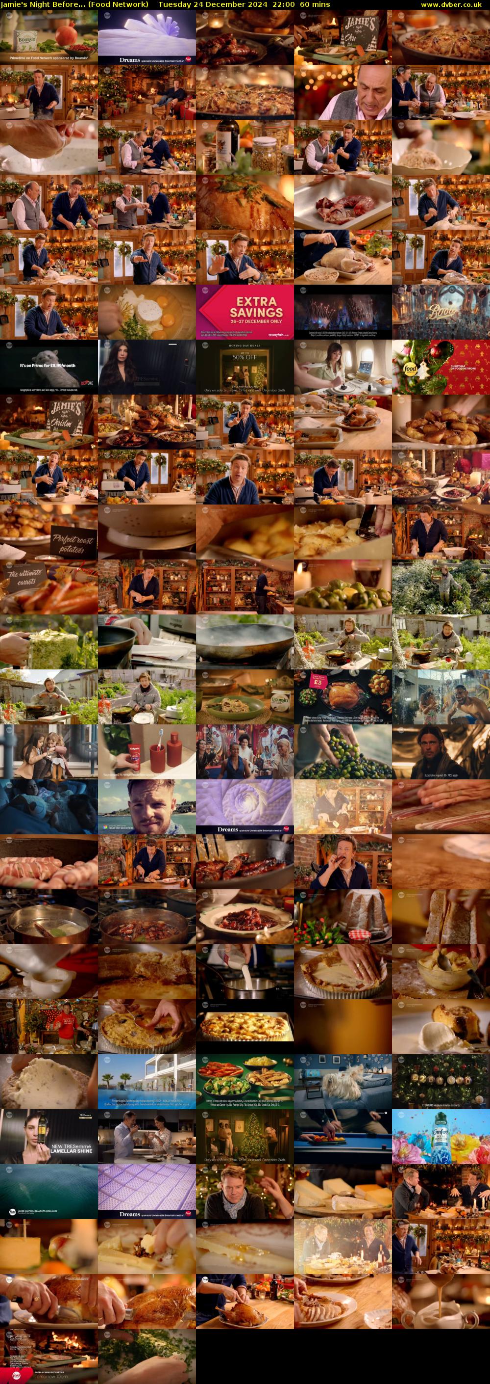 Jamie's Night Before... (Food Network) Tuesday 24 December 2024 22:00 - 23:00