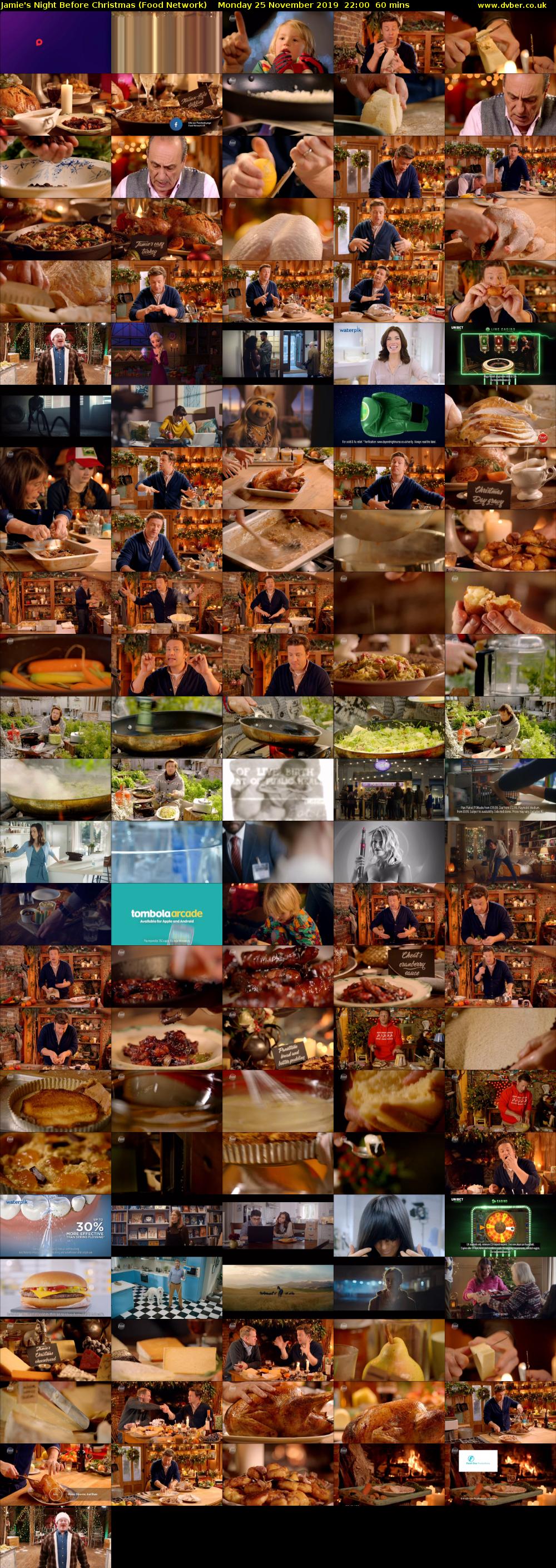Jamie's Night Before Christmas (Food Network) Monday 25 November 2019 22:00 - 23:00