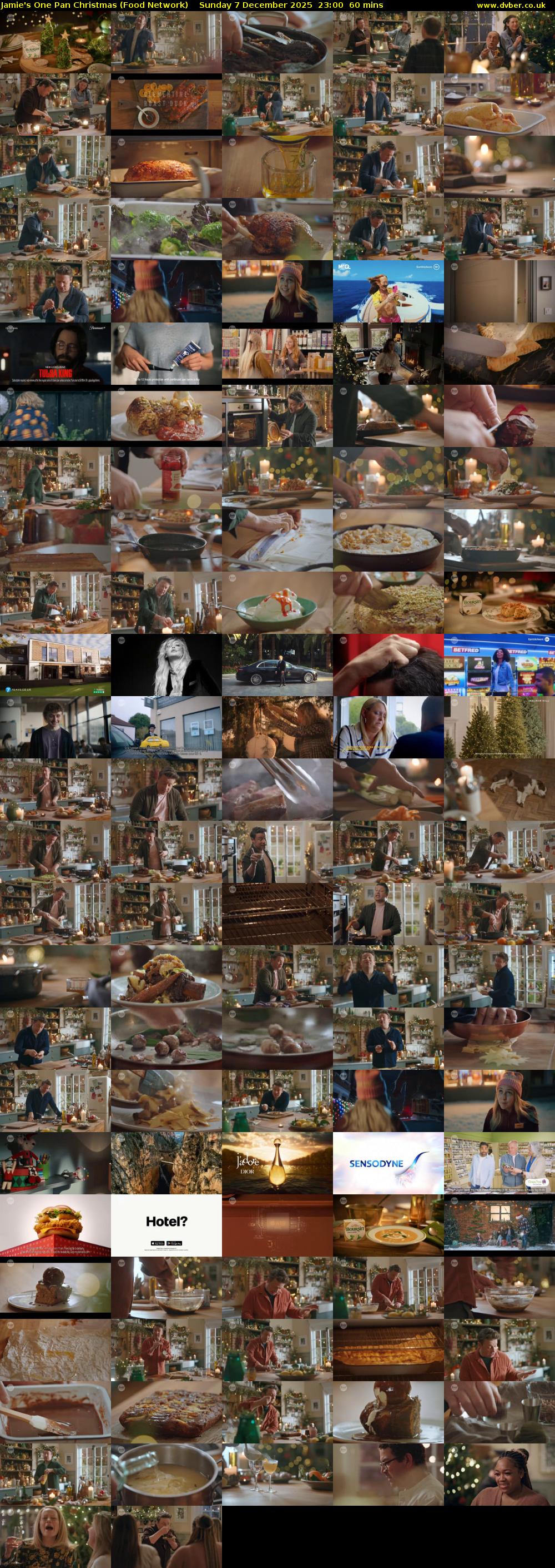 Jamie's One Pan Christmas (Food Network) Sunday 7 December 2025 23:00 - 00:00