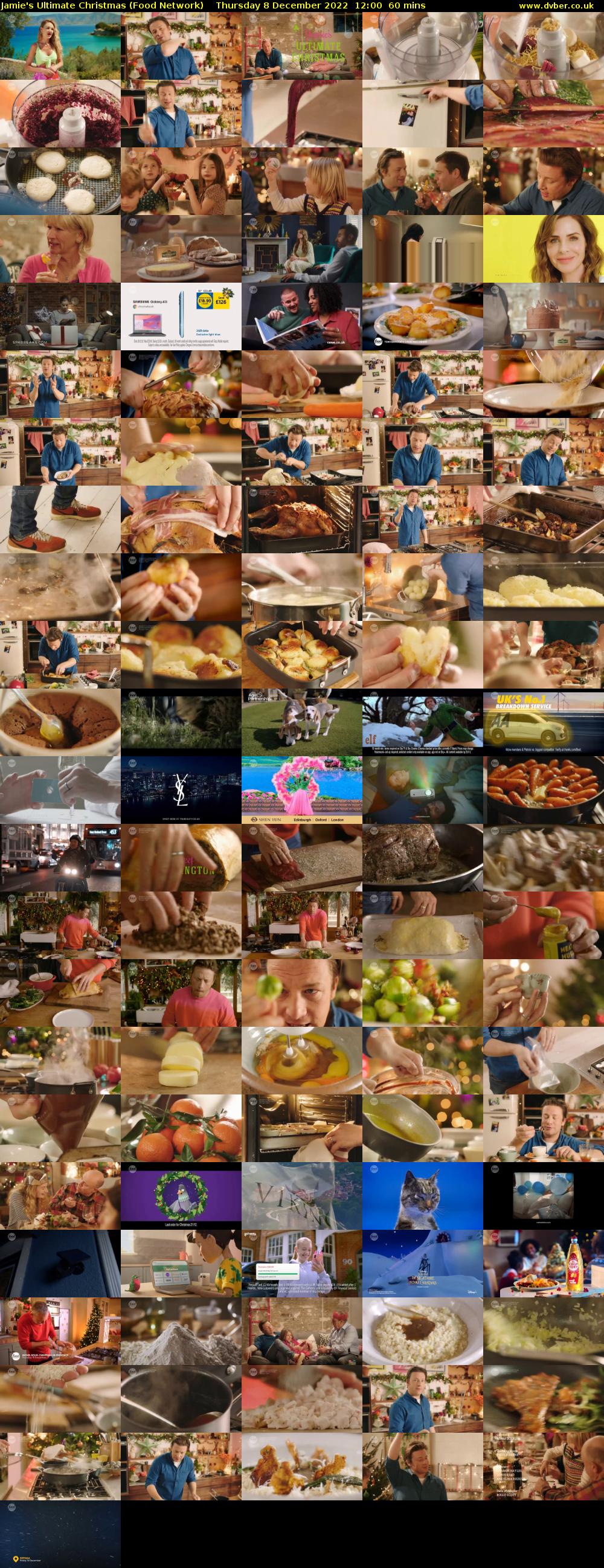 Jamie's Ultimate Christmas (Food Network) Thursday 8 December 2022 12:00 - 13:00