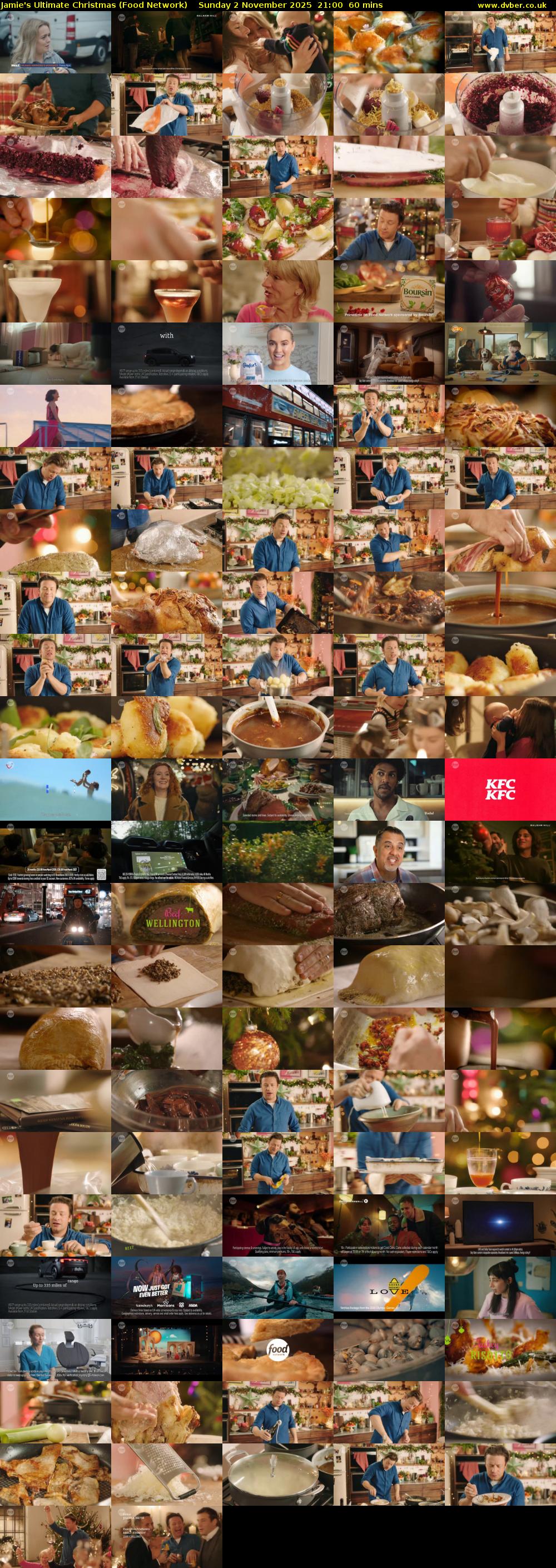 Jamie's Ultimate Christmas (Food Network) Sunday 2 November 2025 21:00 - 22:00