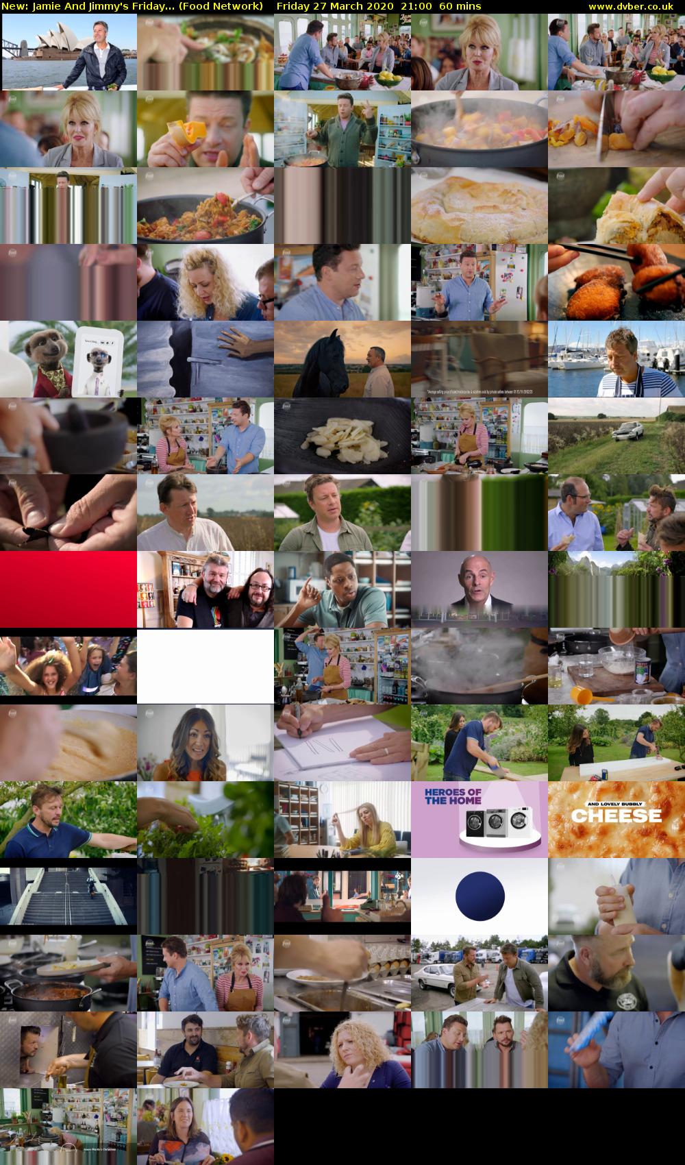 Jamie And Jimmy's Friday... (Food Network) Friday 27 March 2020 21:00 - 22:00