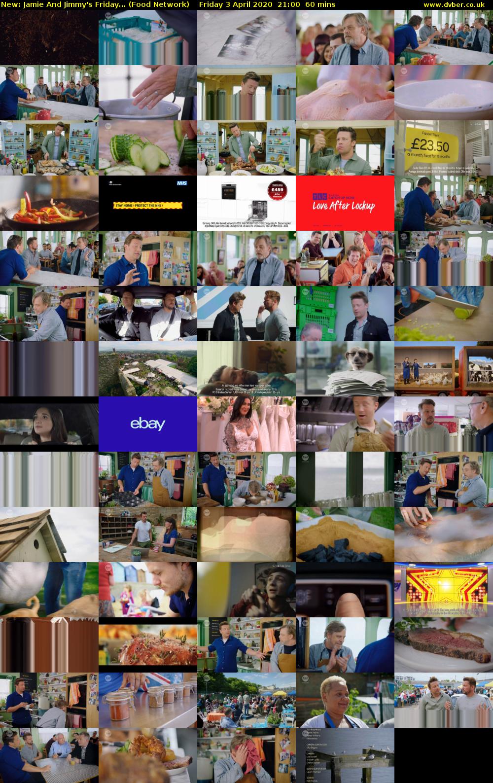 Jamie And Jimmy's Friday... (Food Network) Friday 3 April 2020 21:00 - 22:00