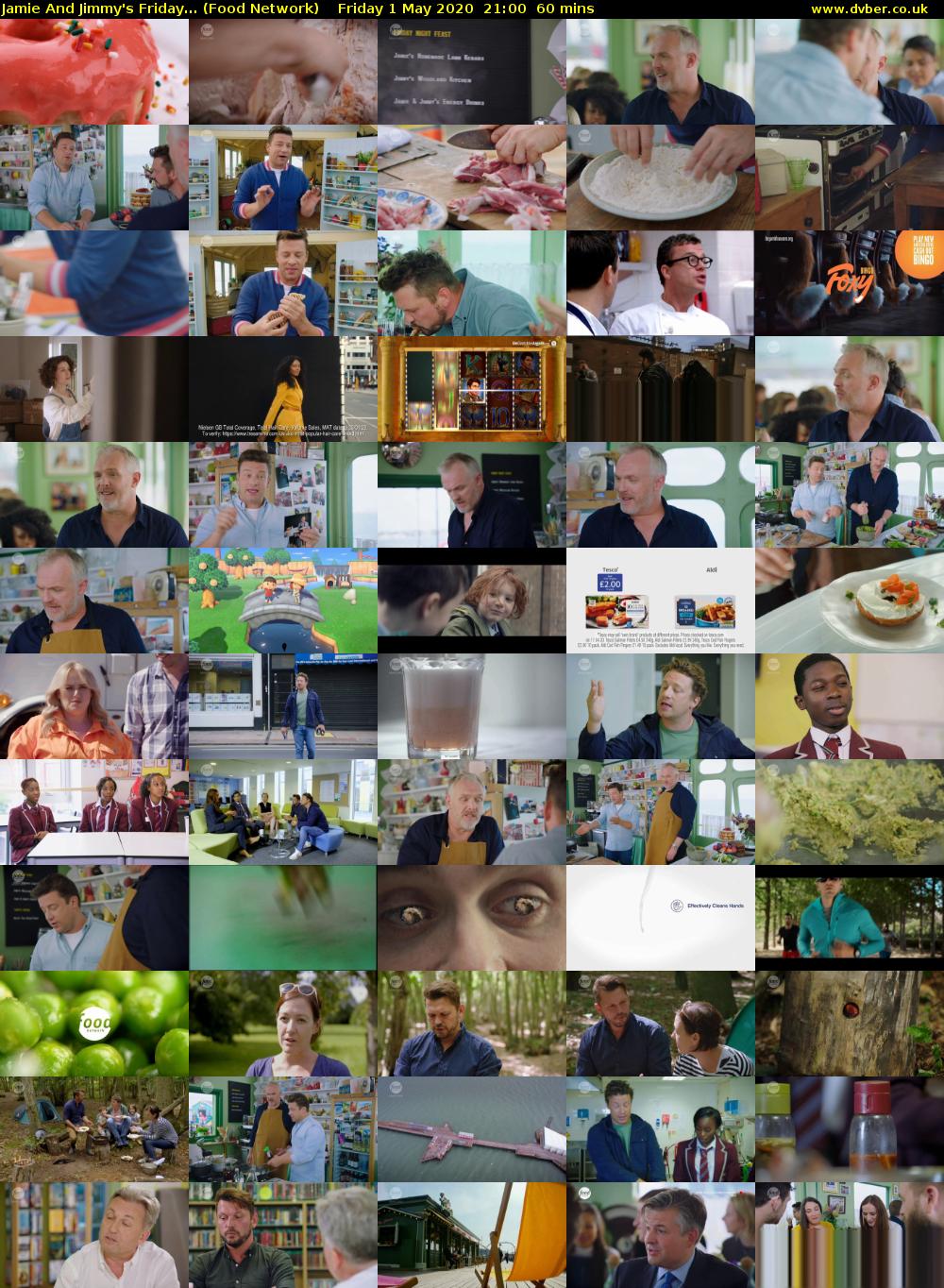 Jamie And Jimmy's Friday... (Food Network) Friday 1 May 2020 21:00 - 22:00